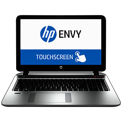 HP Envy 15-k204na Laptop, Intel Core i7, 16GB RAM, 256GB SSD, 15.6  Touch Screen, Silver